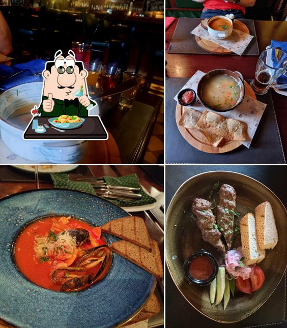 Блюда в "Хагене на Блонье"