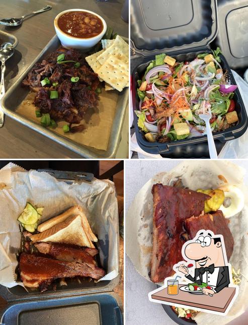 Pigs Eatin’ Ribs