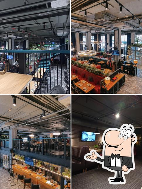 Посмотрите на внутренний интерьер "Разжигатели"