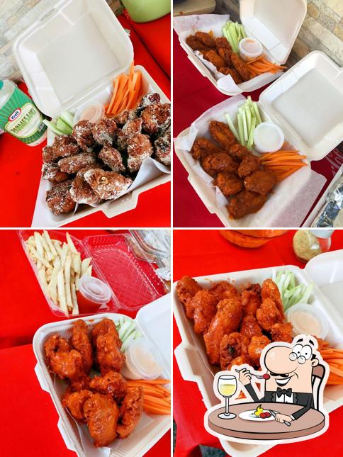 Los Ahogados wings & food
