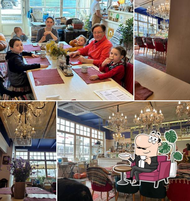 Посмотрите на внутренний интерьер "Гнезда Пекаря"