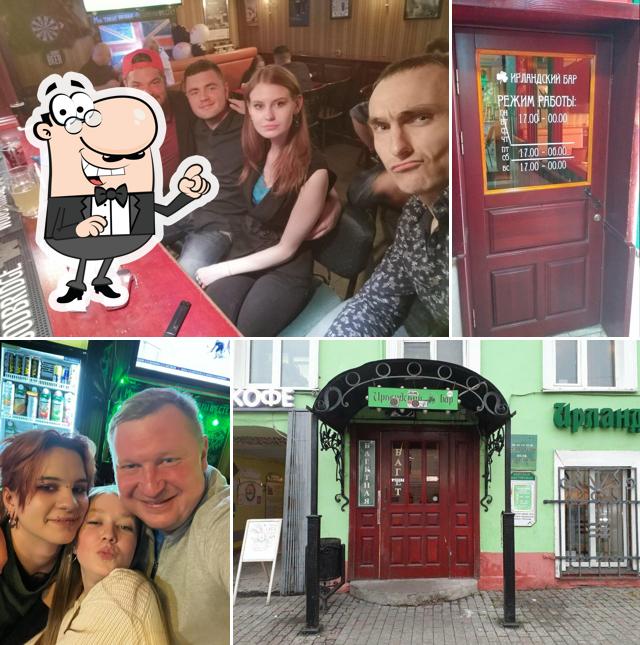 Интерьер "Ирландского бара Клевер"