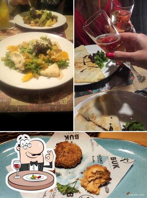 Блюда в "Simple Bar"