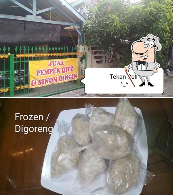 Pempek Qito dan Sinom Dingin
