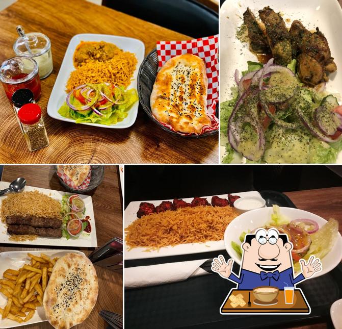 Maimana Naan and Kabab