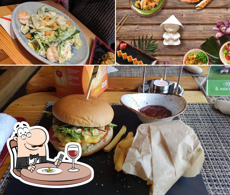 Еда в "Тануках"