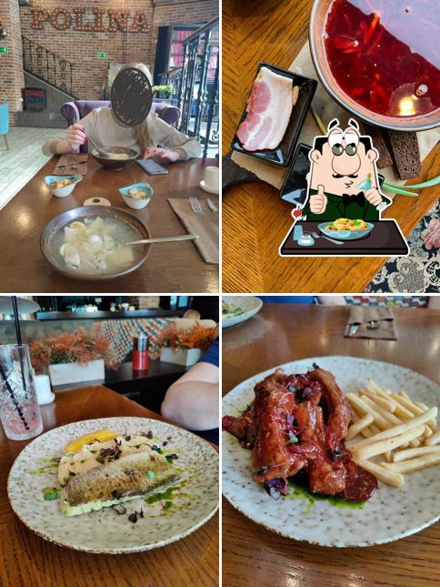 Еда в "Полине"