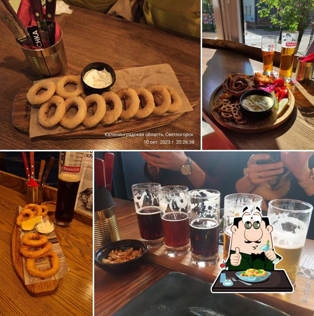 Блюда в "Bochka Pub"