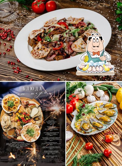 Устрицы в "Ривьера"