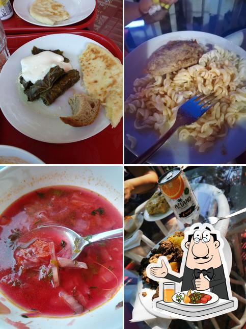 Блюда в "Столовой Маме Миа"