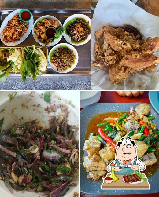 ลาบปลาจอมทองครัวแม่จินดา