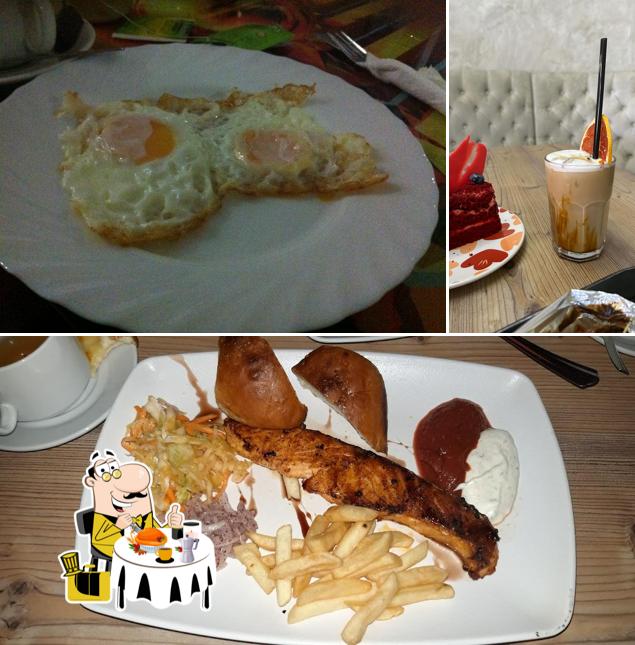 Еда в "Кафе-бистро Red Mangal"