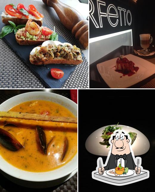Блюда в "Perfetto Restaurant"