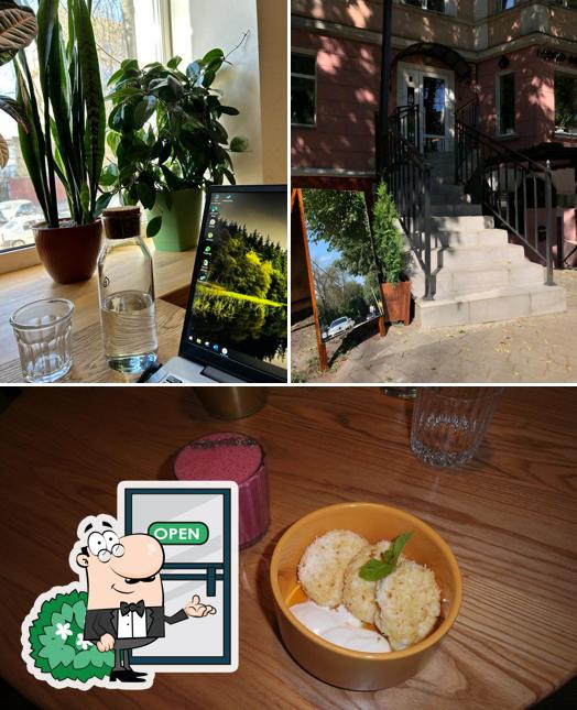 Внешнее оформление и еда в Мало молока