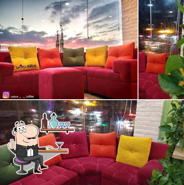 colored cafe