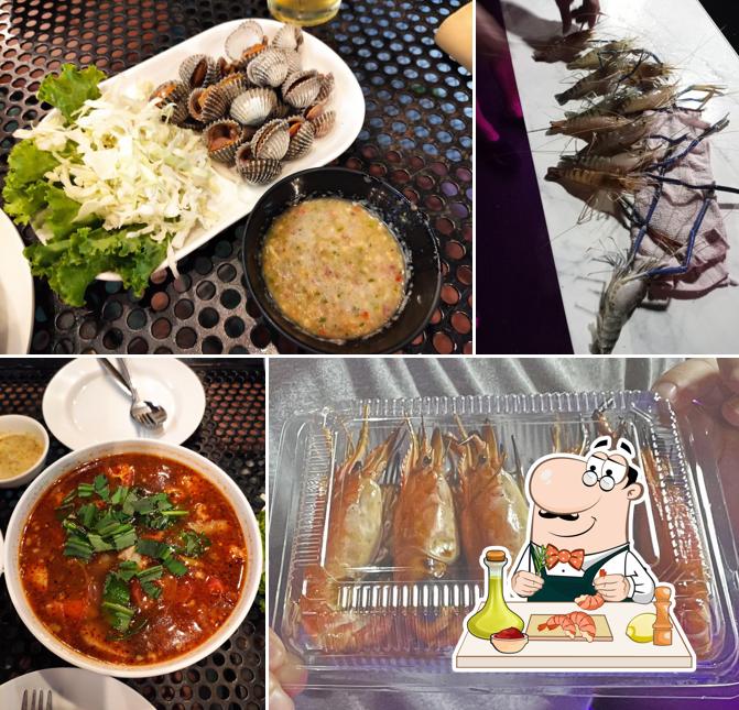 บ่อตกกุ้ง ลุงวิด