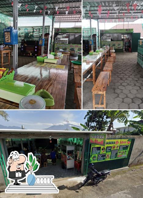 Pujasera dan warung Bu menik