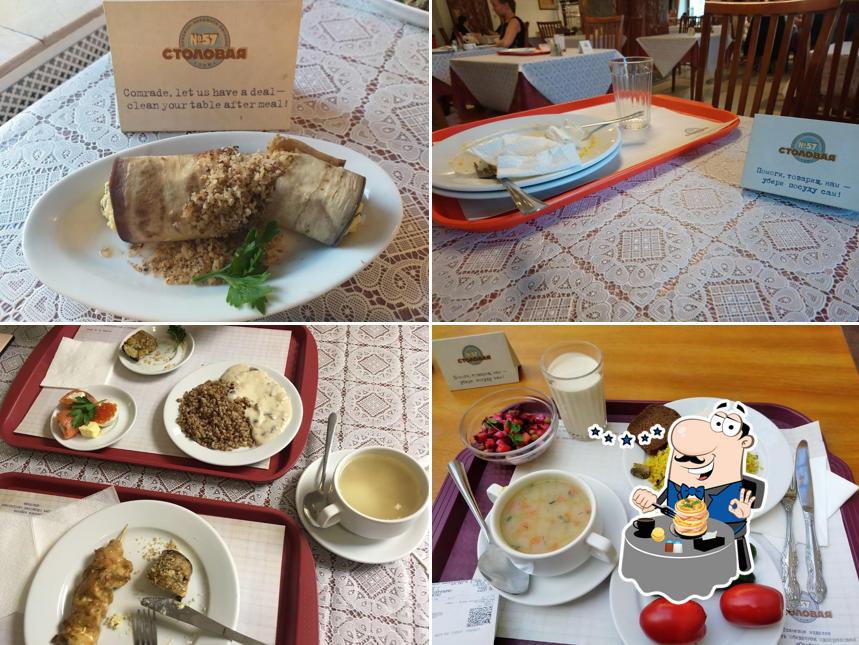 Еда в "Столовой 57"