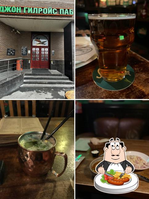 Блюда в "Джоне Гилрой'се Пабе"