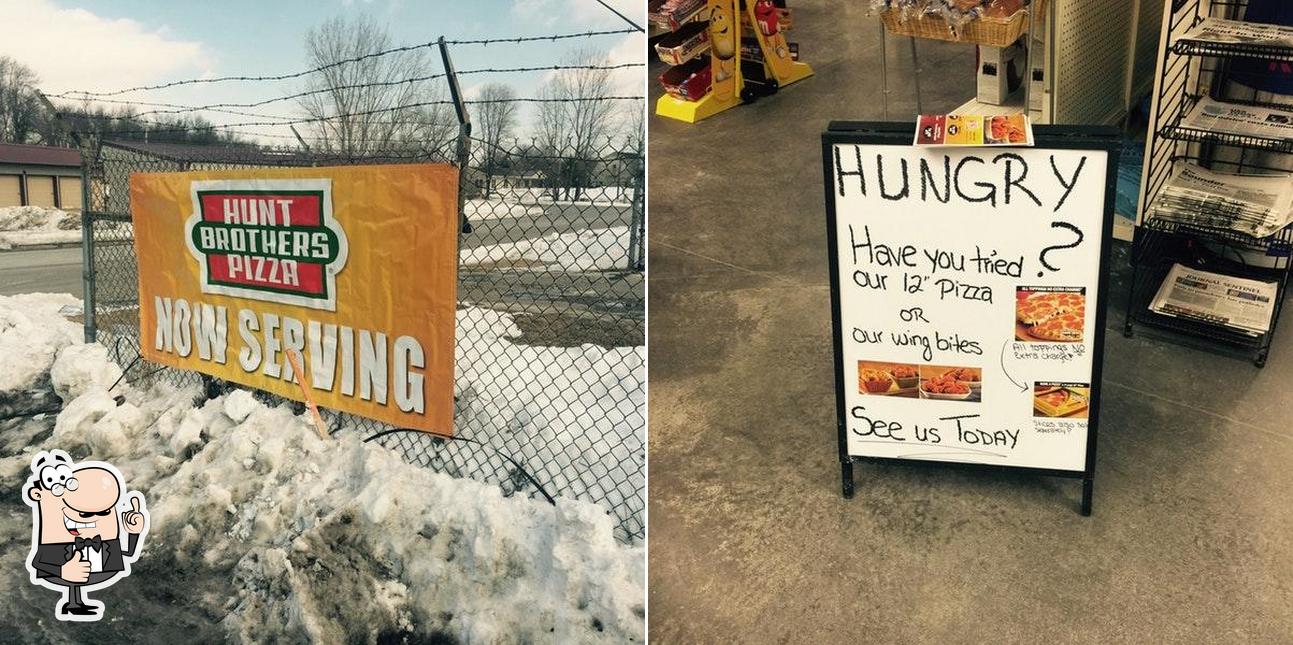 Ram's Cafe' and Hunts Pizza