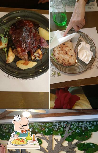 Блюда в "Арт-кафе Бульвар"