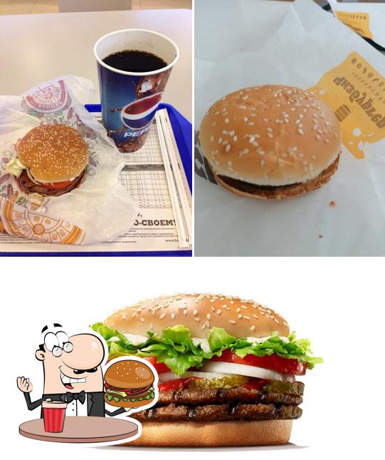 Закажите гамбургеры в "Бургере Кинг"