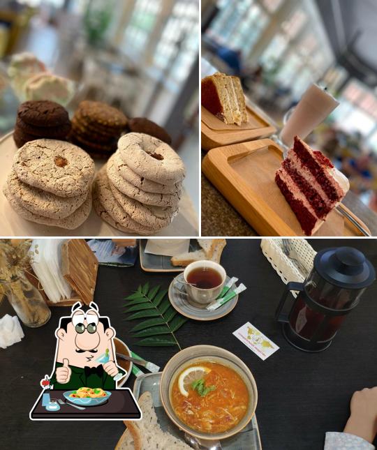 Блюда в "Правильном кофе"