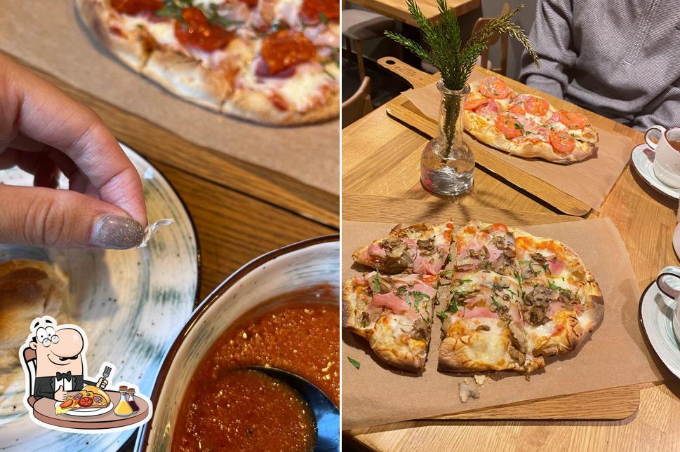 Попробуйте пиццу в "Crispy Pizza"