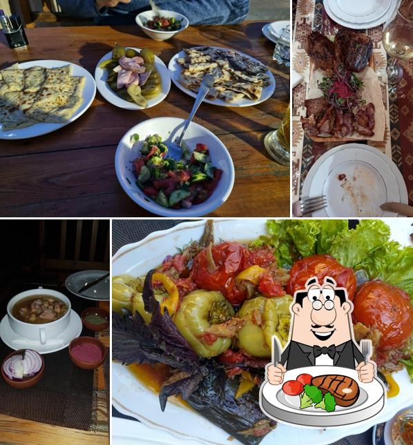 Стейк в "Кафе У Фонтана"