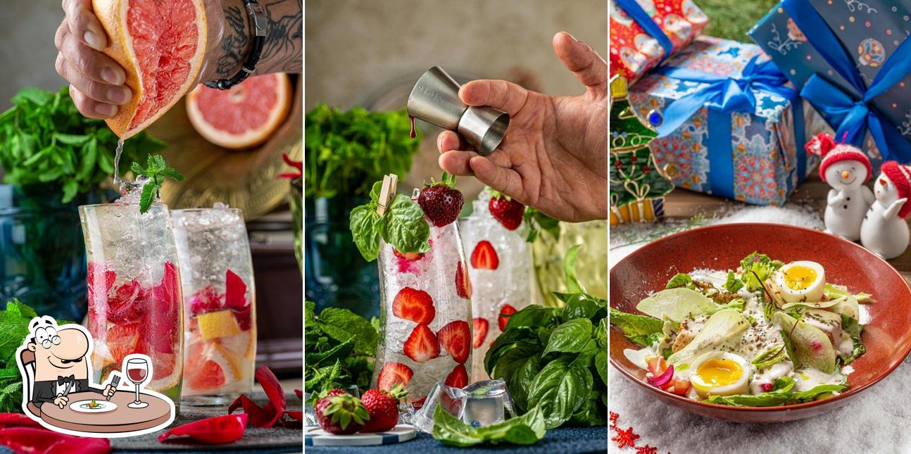 Еда в "Мама Лена"