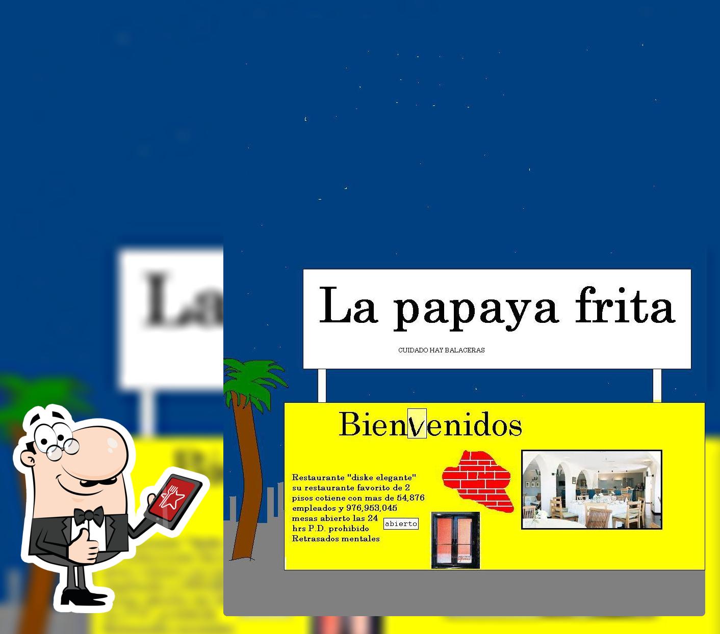 La papaya frita
