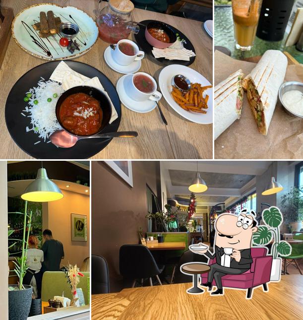 Посмотрите на внутренний интерьер "Авокадо"