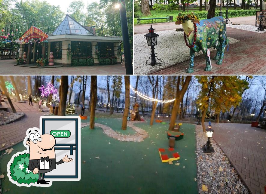 Внешнее оформление "Русского двора"