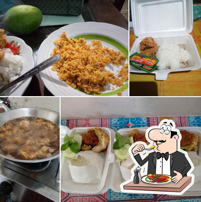 Ayam Geprek dan Rujak Bu Rina