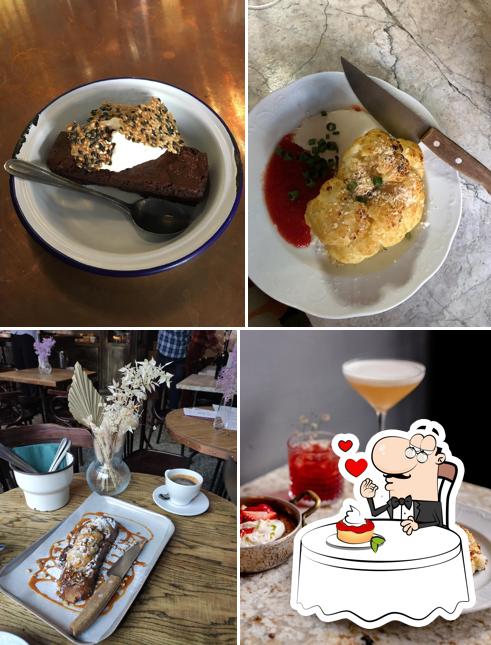 Закажите один из десертов в "Saviv израильском бистро"