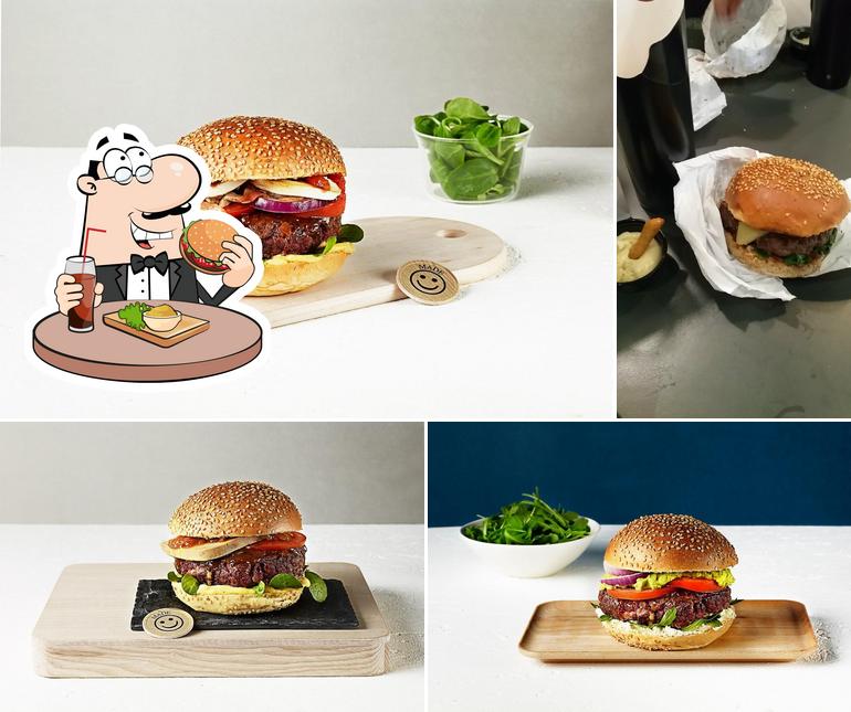Made burger