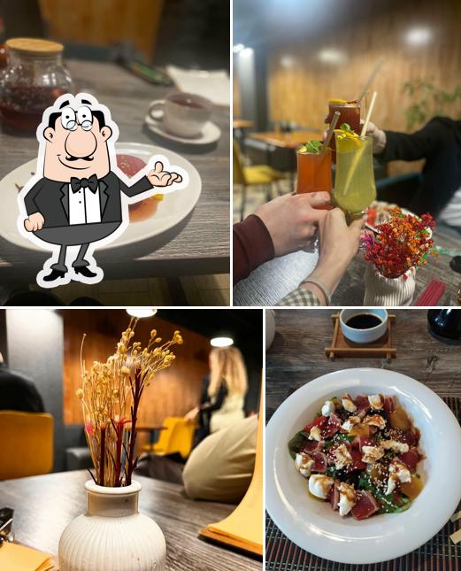 Посмотрите на внутренний интерьер "Евразия food"
