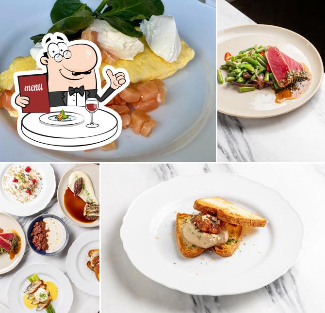 Еда в "Atlas Vin Bistro"