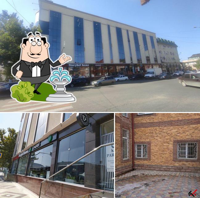 Посмотрите, как "Venerdi" выглядит снаружи