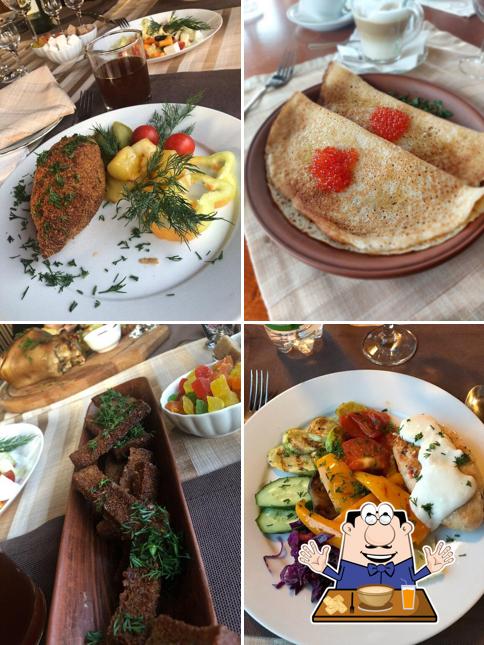 Еда в "Трактире на Васильевской"