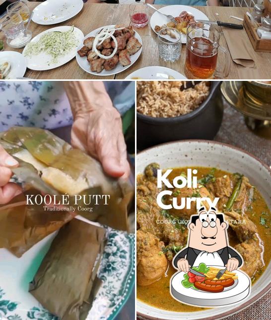 Еда в "Пьяная свинья"