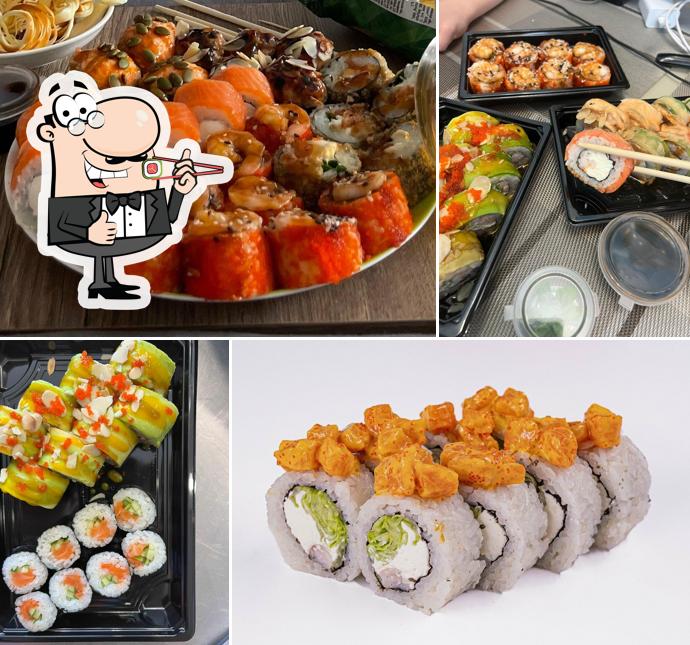 Закажите различные сеты суши