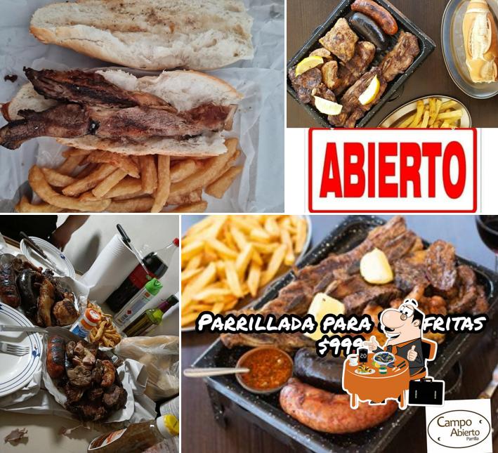 Parrilla campo abierto