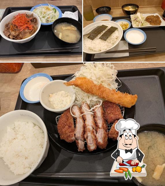 松屋 奈良押熊店（松のや併設）