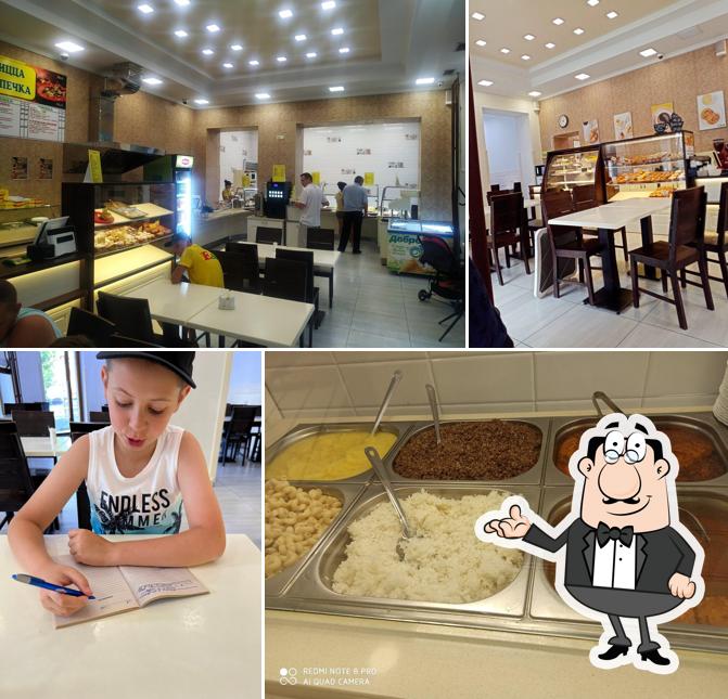 Посмотрите на внутренний интерьер "Столовая"