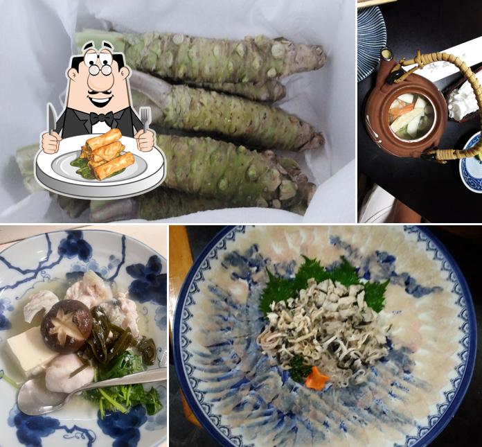 割烹 有本