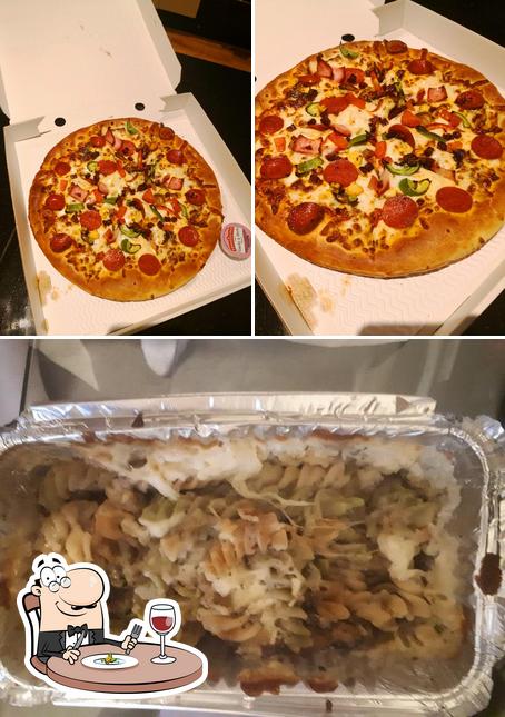 Olive pizza