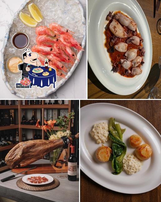 Сашими в "Moreca Seafood & Wine rest"