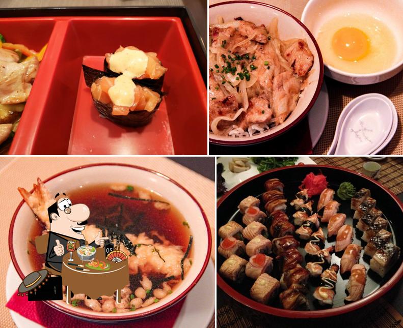 Еда в "Цветении сакуры"