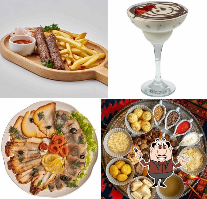 Блюда в "Гамбит"